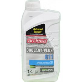 Концентрат антифризу Ardeca ANTIFREEZE PLUS 1л зелено-синій