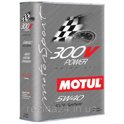 Моторное масло Motul 300V Power 5W-40 2л