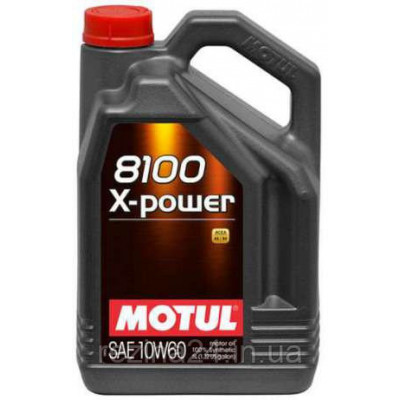 Моторное масло Motul 8100 X-power 10W-60 1л