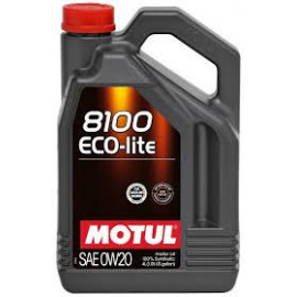 Моторное масло Motul 8100 Eco-lite 0W-20 1л