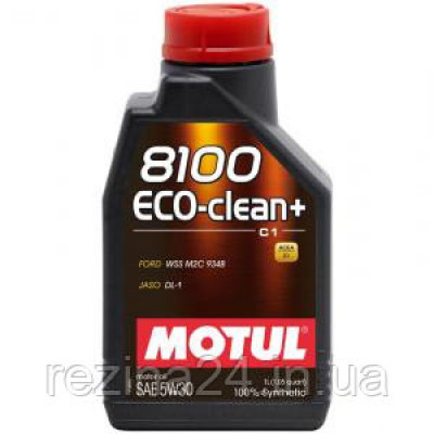 Моторное масло Motul 8100 Eco-clean+ 5W-30 1л