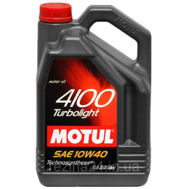 Моторное масло Motul 4100 Turbolight 10W-40 4л