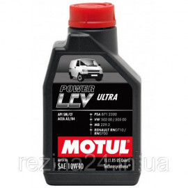 Моторное масло Motul Power LCV Ultra 10W-40 1л