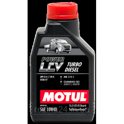 Моторне масло Motul Power LCV Turbo Diesel 10W-40 1л