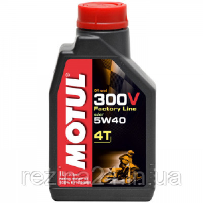 Моторное масло Motul 4T 300V Factory Line Off Road 5W-40 1л