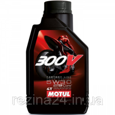 Моторное масло Motul 300V 4T Factory Line Road Racing 5W-30 1л