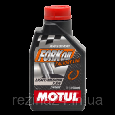 Гидравлическое масло Motul Fork Oil Light/Medium Factory Line 7.5W 1л