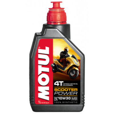 Моторное масло Motul Scooter Power 4T 10W-30 1л