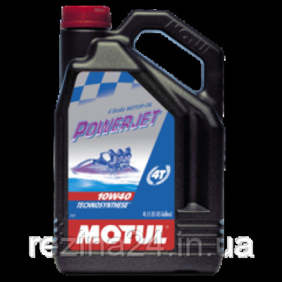 Моторное масло Motul Powerjet 4T 10W-40 4л