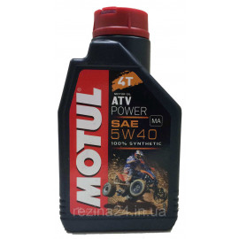 Моторное масло Motul 4T ATV Power 5W-40 1л