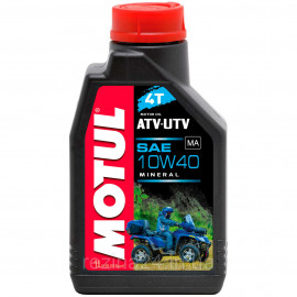 Моторное масло Motul 4T ATV-UTV 10W-40 1л