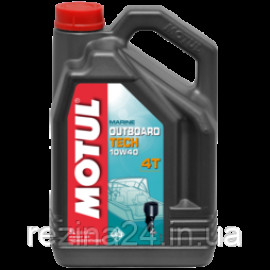 Моторное масло Motul Outboard Tech 4T 10W-40 1л