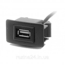 Разъем USB в штатную заглушку Carav 17-005 для а/м  ACURA /HONDA Jazz/City/Civic (1 порт)