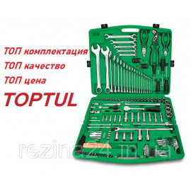 Набор инструмента комбинированный 1/4"&1/2", ключи 6-32мм, 130ед.  TOPTUL GCAI130T