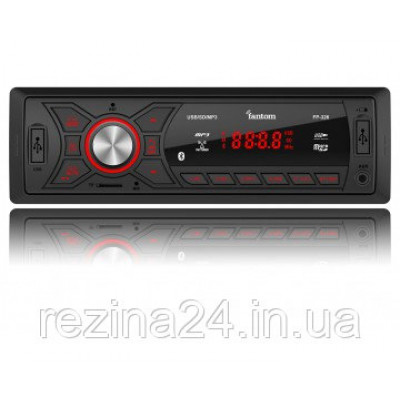 Автомагнитола Fantom FP-326 Black/Red