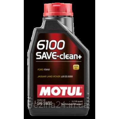 Моторне масло Motul 6100 SAVE-CLEAN+ 5W-30 1л