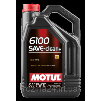 Моторное масло Motul 6100 SAVE-CLEAN+ 5W-30  5л