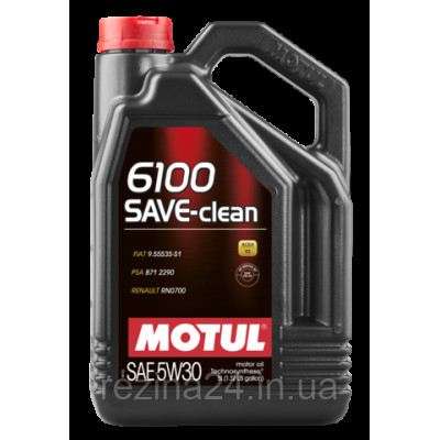 Моторне масло Motul 6100 SAVE-CLEAN 5W-30 5л