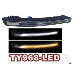 Противотуманные фары Vitol TY-968-LED/DRL Toyota Land Cruiser 200 2008-12