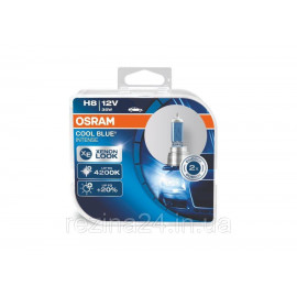 Комплект галогенних ламп OSRAM Cool Blue Intense 64212CBI-HCB H8 12V 35W PGJ19-1