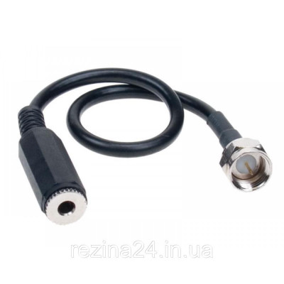 Антенний адаптер ACV 15-7132020 TV F-plug->RCA plug 3,5 mm