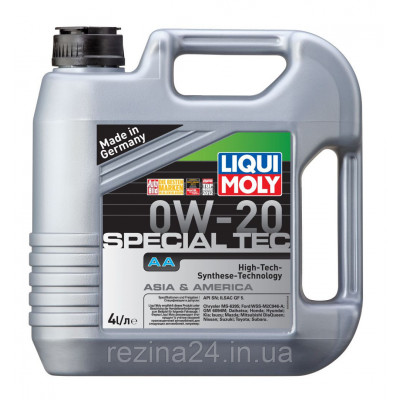 Моторное масло Liqui Moly Special Tec AA 0W-20 1л