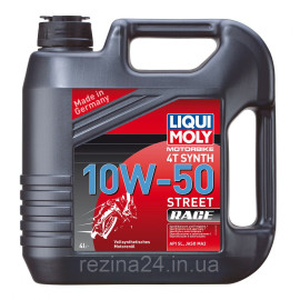 Моторное масло Liqui Moly Motorbike 4T Synth Street Race 10W-50 4л