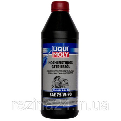 Трансмиссионное масло Liqui Moly Hochleistungs-Getriebeoil GL4+ 75W-90 1л