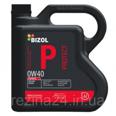 Моторне масло Bizol Protect 0W-40 1л