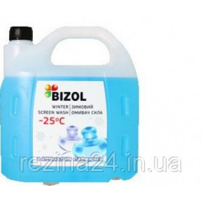 Омивач скла зимовий Bizol WINTER SCREEN WASH -25C perfume 4л