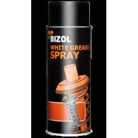 Сперй-мастило біла з тефлоном Bizol WHITE GREASE SPRAY 400мл