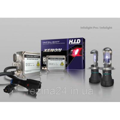 Комплект биксенона Infolight H4 4300K/5000K/6000K