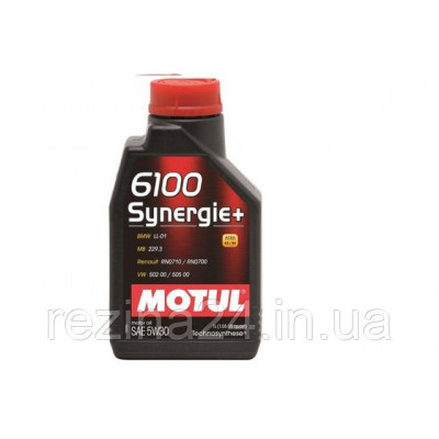 Моторне масло Motul 6100 Synergie+ 5W-30 1л