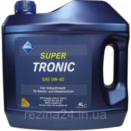 Моторное масло Aral SuperTronic 0W-40 4л