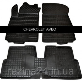 Килимки в салон Avto Gumm 11136 для Chevrolet Aveo 2012-