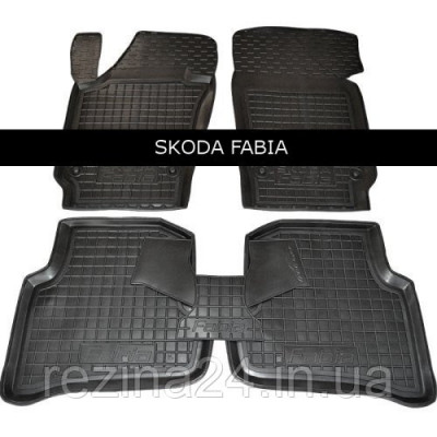 Килимки в салон Avto Gumm 11291 для Skoda Fabia ll 2007-14