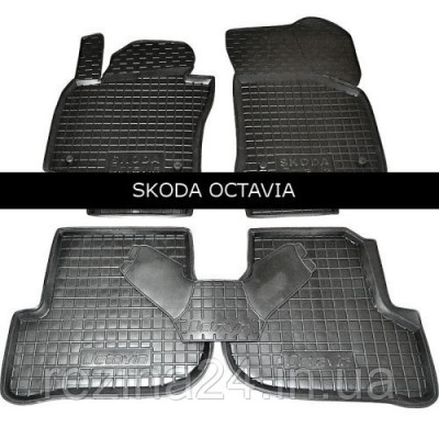 Килимки в салон Avto Gumm 11293 для Skoda Octavia A5 2004-12