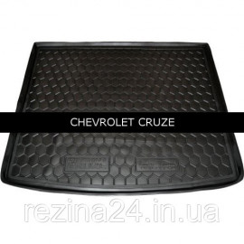 Коврик в багажник Avto Gumm для Chevrolet Cruze хечбек