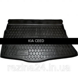 Коврик в багажник Avto Gumm для KIA Cee'd 2012- хечбек