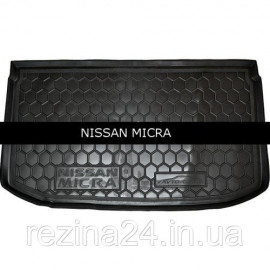 Коврик в багажник Avto Gumm для Nissan Micra 2013-