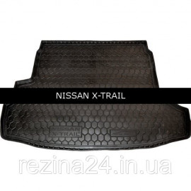 Килимок в багажник Avto Gumm для Nissan X-Trail T31 2007 - з органайзер.