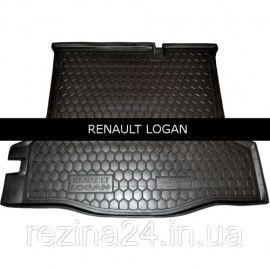 Коврик в багажник Avto Gumm для Renault Logan 2013- седан