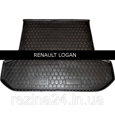 Коврик в багажник Avto Gumm для Renault Logan MCV 2013- универсал