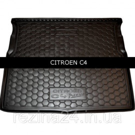 Килимок в багажник Avto Gumm для Citroen C4 Picasso 2014-