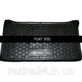 Коврик в багажник Avto Gumm для Fiat 500 2007-2013