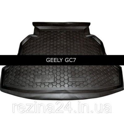 Килимок в багажник Avto Gumm для Geely GC-7 Sedan 2015-