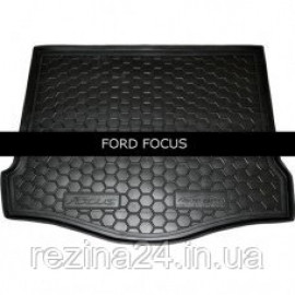 Килимок в багажник Avto Gumm для Ford Focus 3 Universal 2011- (з докаткою)