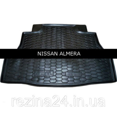 Килимок в багажник Avto Gumm для Nissan Almera Classic 2006-