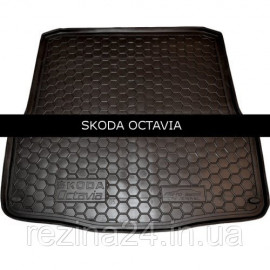 Килимок в багажник Avto Gumm для Skoda Octavia A5 Combi 2004-2013