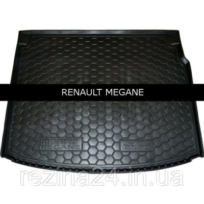 Коврик в багажник Avto Gumm для Renault Megane III Universal 2009-